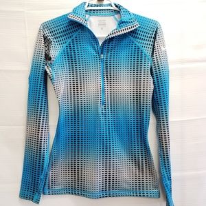 Nike PRO Quarter Zip Fleece Lined Top S 0066B02